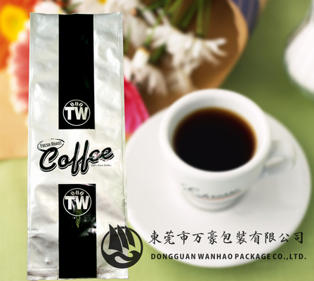 Food Grade Customized Packaging Coffee Pouch with Valve 9 Colors Printed
