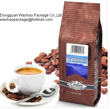 Verschiedene bunte metallisierte Film-Kaffee-Verpackentaschen, lamelliertes HAUSTIER/AL/PET Material